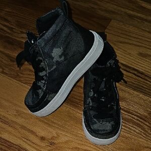 Billy Camo/White Classic Lace High Sneakers